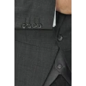 Location de jaquettes fil à fil gris anthracite & pantalon ton sur ton (ou rayé)