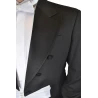 "Grand blanc" d'officier : Chemise + Gilet + Noeud papillon "piqué nid d'abeille" ( pour spencer, habit / frac)  : 268€