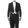 "Grand blanc" d'officier : Chemise + Gilet + Noeud papillon "piqué nid d'abeille" ( pour spencer, habit / frac)  : 268€